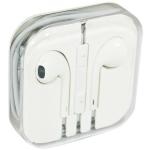 AURICOLARE A CAPSULA STEREO C/MICR. TASTO RISP. JACK 3,5MM BIANCO