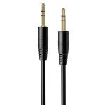 CAVO AUDIO DOPPIO JACK DA 3,5MM CM.100 NERO