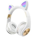 CUFFIE HI-FI STEREO M1 WIRELESS BIANCO ORECCHIE COLOR