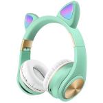 CUFFIE HI-FI STEREO M1 WIRELESS VERDE ORECCHIE COLOR