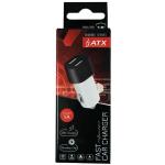 ALIMENTATORE AUTO 2 USCITA USB 2A ATRAX