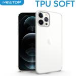 COVER POSTERIORE SOFT TPU X SAMSUNG GALAXY A52 5G NEWTOP BIANCO TRASP.