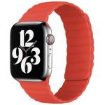 CINTURINO SILICONE MAGNETICO X APPLE WATCH 38/40/41MM M/L ROSSO