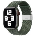 CINTURINO TESSUTO NYLON X APPLE WATCH 38/40/41MM VERDE OLIVA