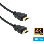 SUPERIOR CAVO HDMI 4K PLACCATO ORO 0.9M
