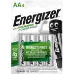 PILE ENERGIZER STILO POWER PLUS AA4 RICARICABILI PRE-CARICATE