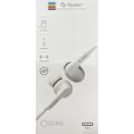 AURICOLARE IN-EAR STEREO C/MICROFONO TASTO RISP. TYPE-C FEDER BIANCO
