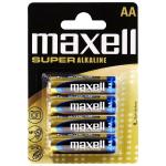 BATTERIA ALKALINA MAXELL SUPER ALKALINE STILO AA LR06 PZ4 