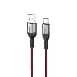 CAVO USB - TYPE-C TESSUTO NERO CM.100 ART-E