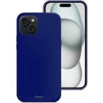 COVER SILICONE SOFT TOUCH IPHONE 15 BLU