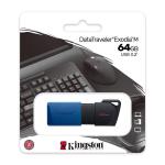 PENDRIVE USB 3.2 64GB KINGSTON DATA TRAVELER EXODIA