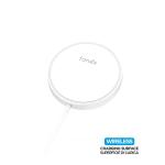 CARICATORE WIRELESS FONEX 15W TYPE-C 1M BIANCO