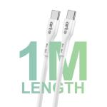 CAVO DATI E RICARICA USB-C / USB-C 1M 60W ART-E BIANCO