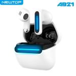 AURICOLARI BLUETOOTH 5.3 NEWTOP AB21 TWS BIANCO