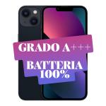 RIGENERATO IPHONE 13 128GB NERO GRADO A+++ BATT 100%
