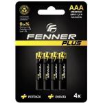 BATTERIE MINISTILO FENNER 4PZ AAA LR03