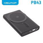 POWERBANK NEWTOP 5000MAH WIRELESS 22.5W NERO